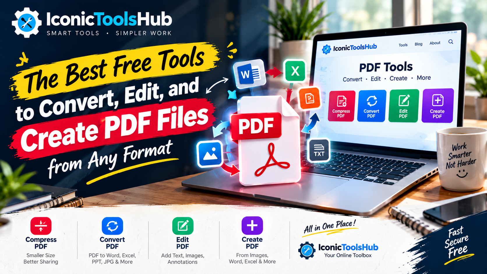 The Best مجاني Tools إلى تحويل, تحرير, and إنشاء PDF ملفات from Any Format
