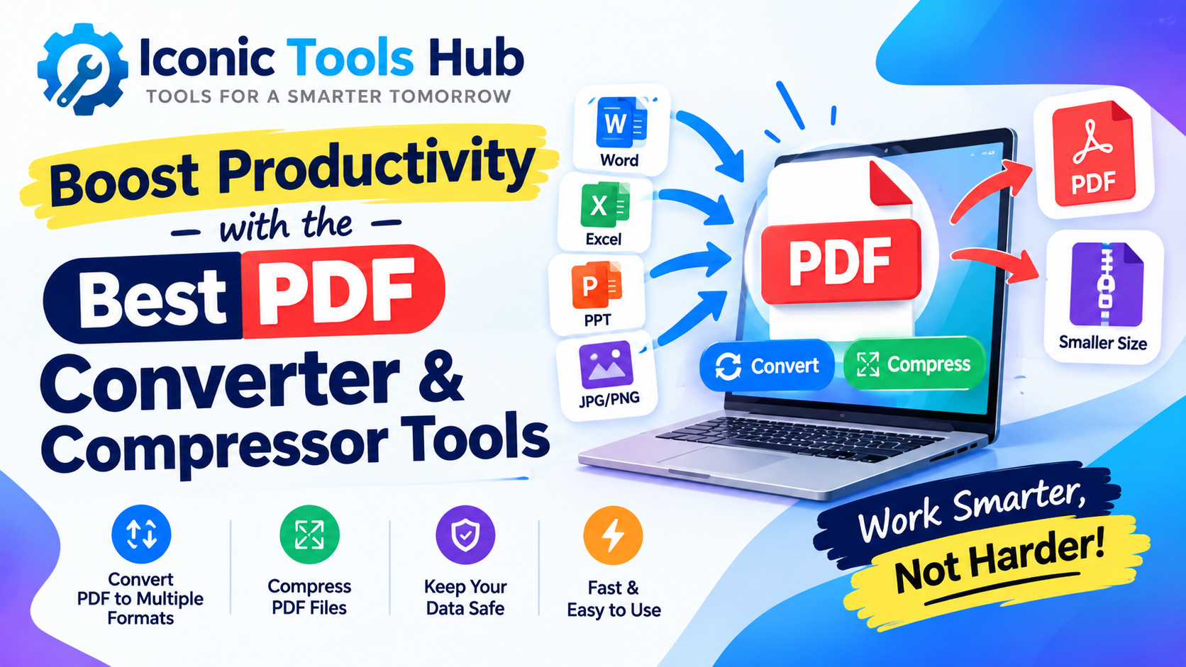 Boost Productivity with the best PDF محول and compressor أدوات